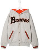 Diesel Kids Braves Bomber Jacket - Grey