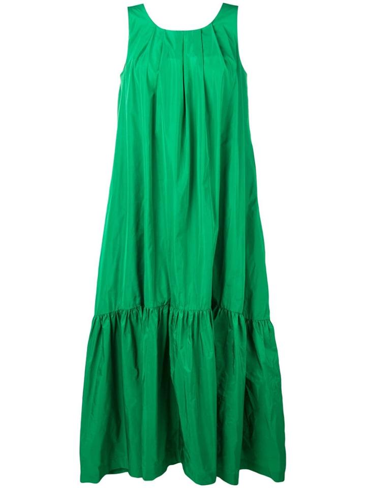 P.a.r.o.s.h. Gathered Parachute Dress - Green
