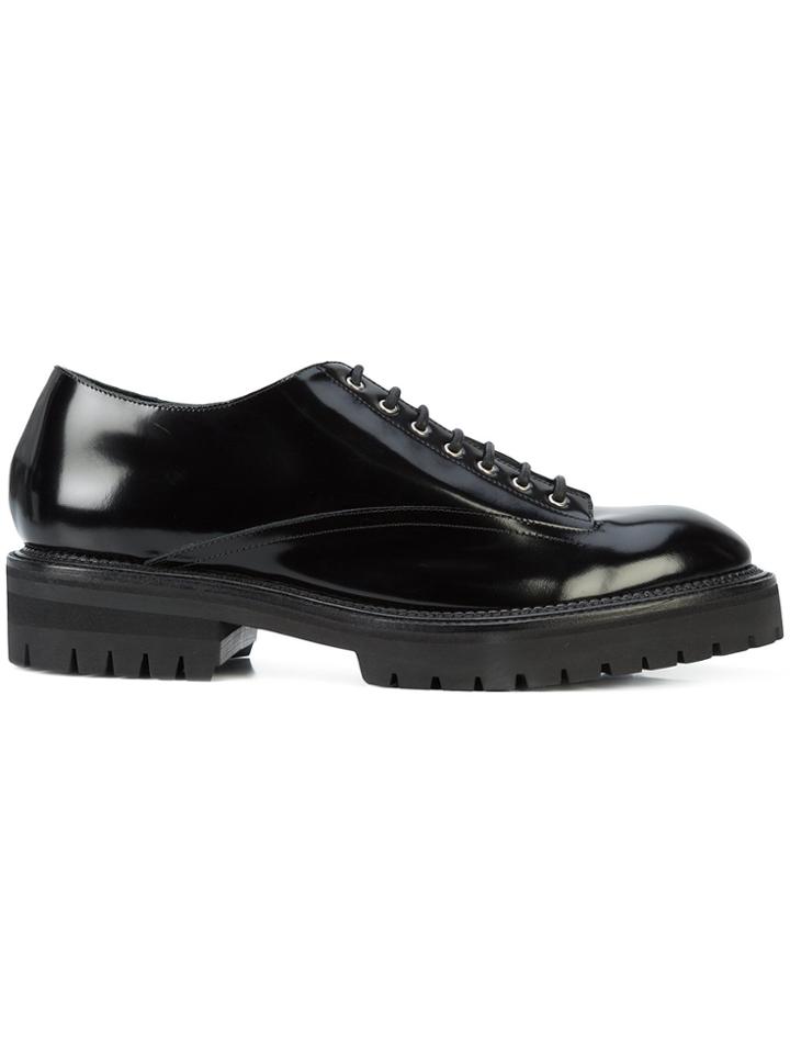 Yang Li Chunky Derby Shoes - Black