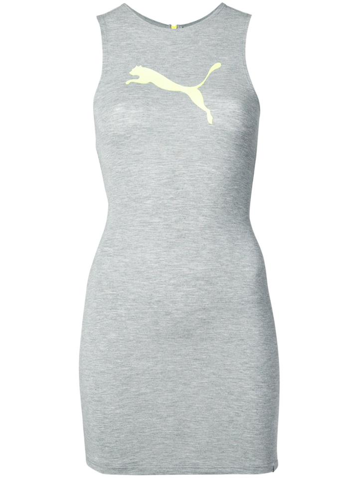 Fenty X Puma Fitted Mini Dress - Grey