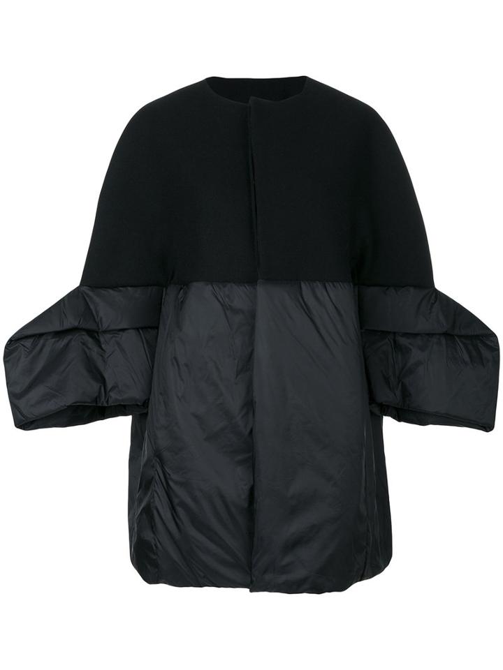 Rick Owens - Meduse Coat - Women - Virgin Wool - 40, Black, Virgin Wool