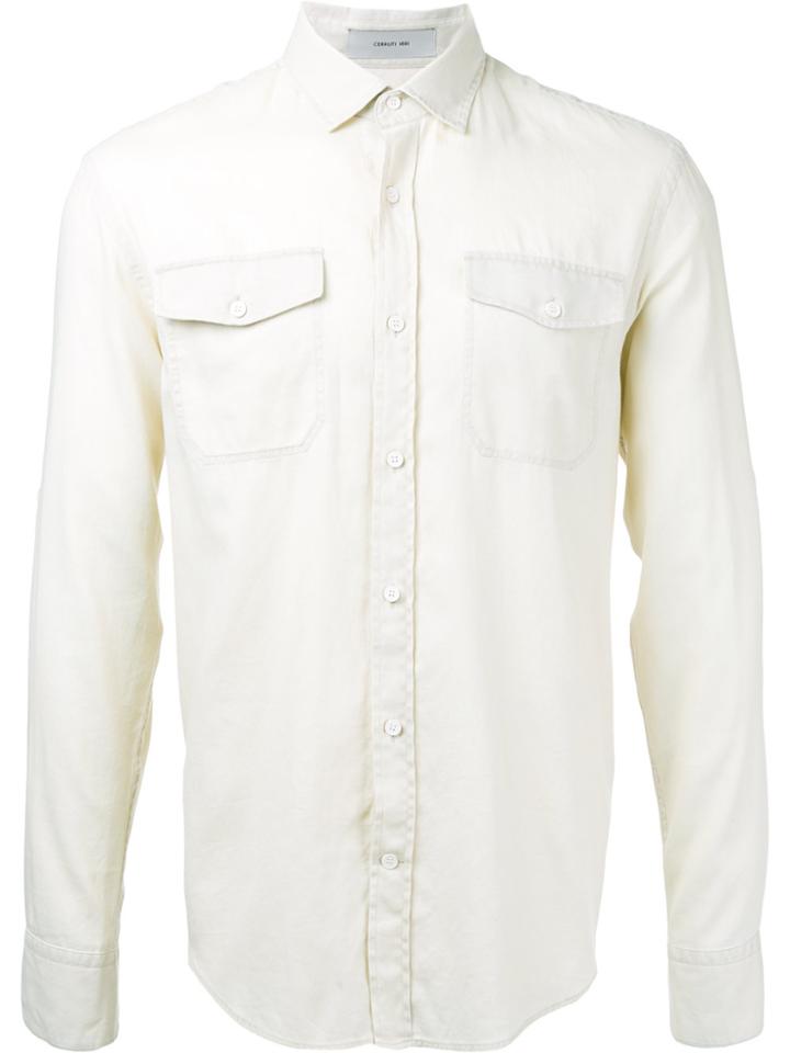 Cerruti 1881 Longsleeve Shirt - Nude & Neutrals