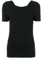 Mm6 Maison Margiela Classic Short-sleeve T-shirt - Black