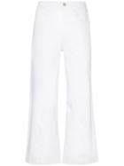 3x1 Aimee Wide-leg Cropped Jeans - White