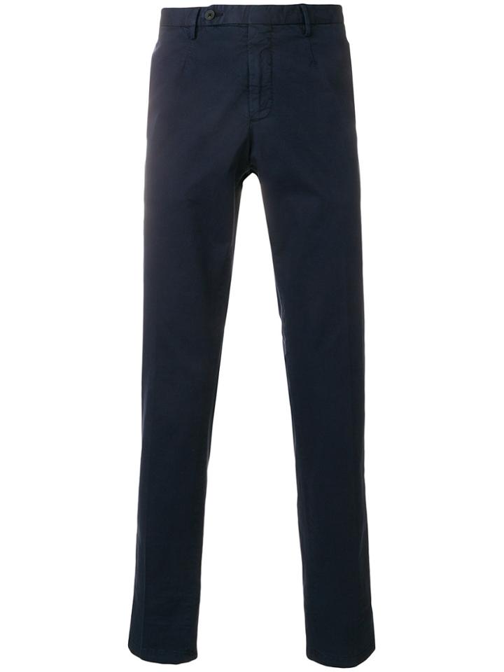 Boglioli Classic Chinos - Blue