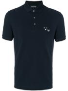Emporio Armani Appliquéd Polo Shirt - Blue
