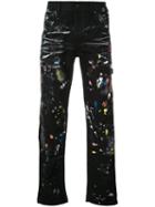 Off-white Painted Carpenter Jeans - Black