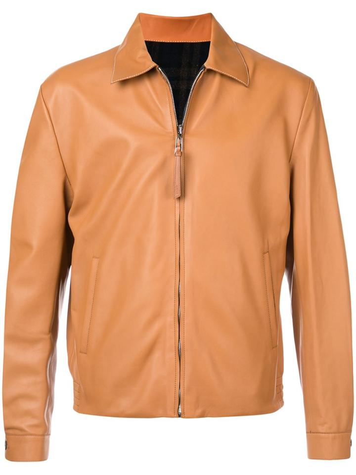 Loewe Zipped Jacket - Brown