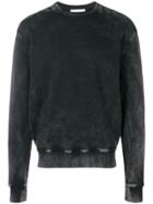 Ami Alexandre Mattiussi Acid Washed Sweatshirt - Black