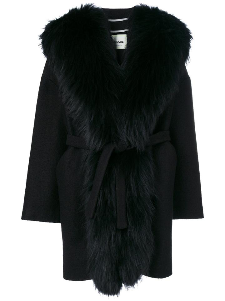 Ava Adore Hooded Jacket - Black
