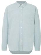Margaret Howell Long-sleeve Fitted Shirt - Blue