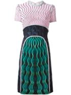 Mary Katrantzou 'vitriol' Dress, Women's, Size: 8, Triacetate/acetate/polyester/silk