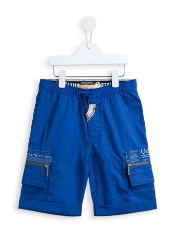 John Galliano Kids Drawstring Shorts
