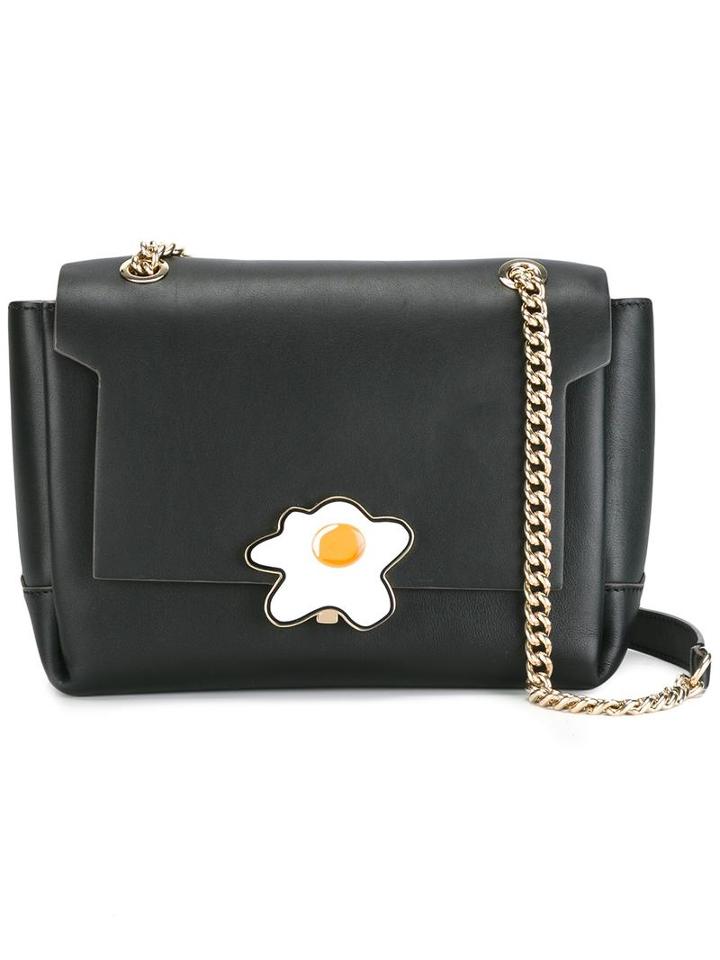 Anya Hindmarch 'bathurst Lock Egg' Crossbody Bag, Women's, Black, Bos Taurus
