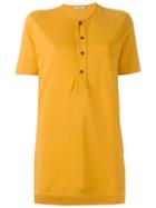 Romeo Gigli Pre-owned Henley T-shirt - Yellow