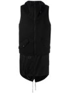 Givenchy Sleeveless Layered Hoodie