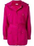 Chanel Pre-owned Silk Sports Line Padded Coat - Pink