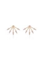 Pamela Love Diamond Five Spike Earrings - Metallic