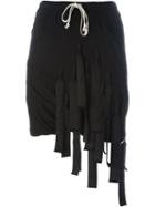 Rick Owens Drkshdw Hanging Strap Track Shorts