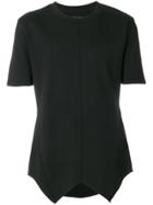 D.gnak Asymmetric Style T-shirt - Black