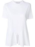 Esteban Cortazar Flared T-shirt - White
