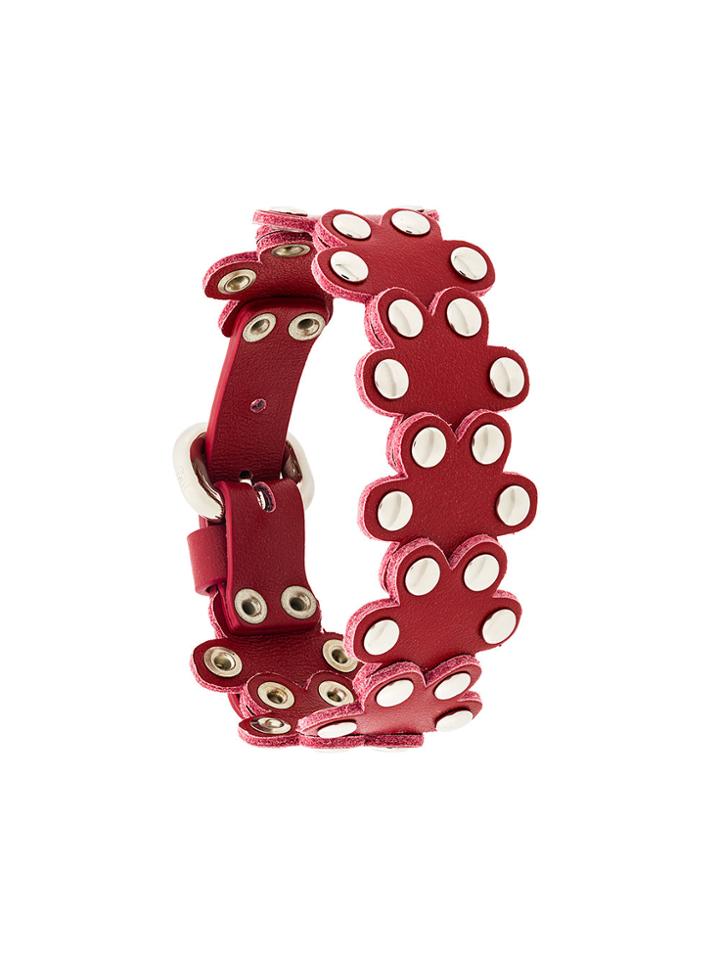 Red Valentino Studded Flower Cuff