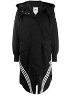 Adidas Long-line Parka Coat - Black
