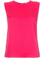 Milly Plain Tank Top - Pink
