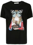 Undercover Butterfly-print T-shirt - Black