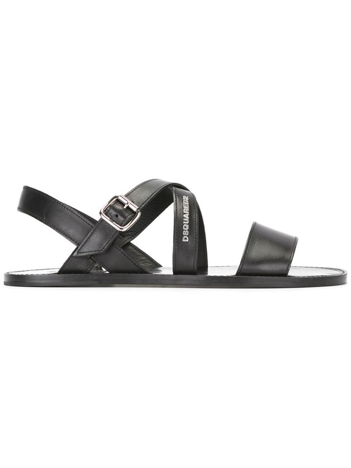 Dsquared2 Belted Sandals - Black