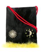 Tu Es Mon Trésor Sun And Moon Tote Bag - Black