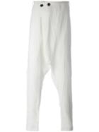 Lost & Found Ria Dunn Folded Front Pants, Men's, Size: Medium, White, Hemp