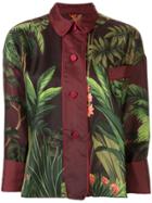 F.r.s For Restless Sleepers Jungle Print Silk Shirt - Multicolour