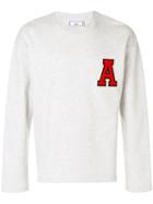 Ami Paris A Patch Sweatshirt - Grey