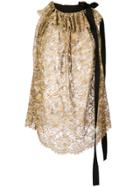 Uma Wang Lace Top - Nude & Neutrals
