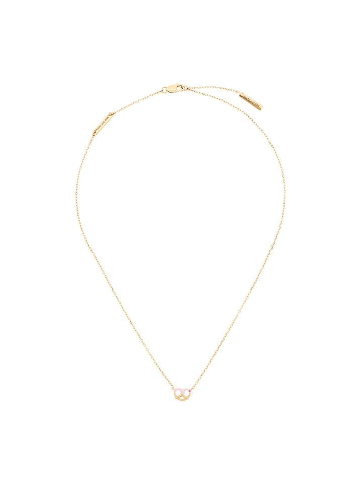 Marc Jacobs Taxi Necklace - Metallic