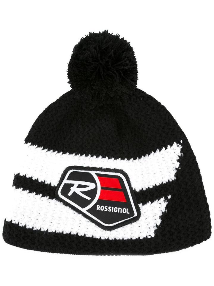 Rossignol 'world Cup' Pom-pom Beanie, Men's, Black, Acrylic/polyester