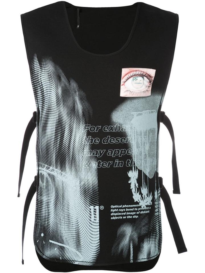 11 By Boris Bidjan Saberi Adjustable Tank Top - Black