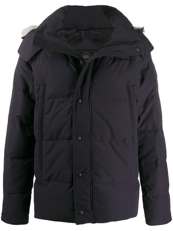 Canada Goose Wyndham Padded Coat - Black