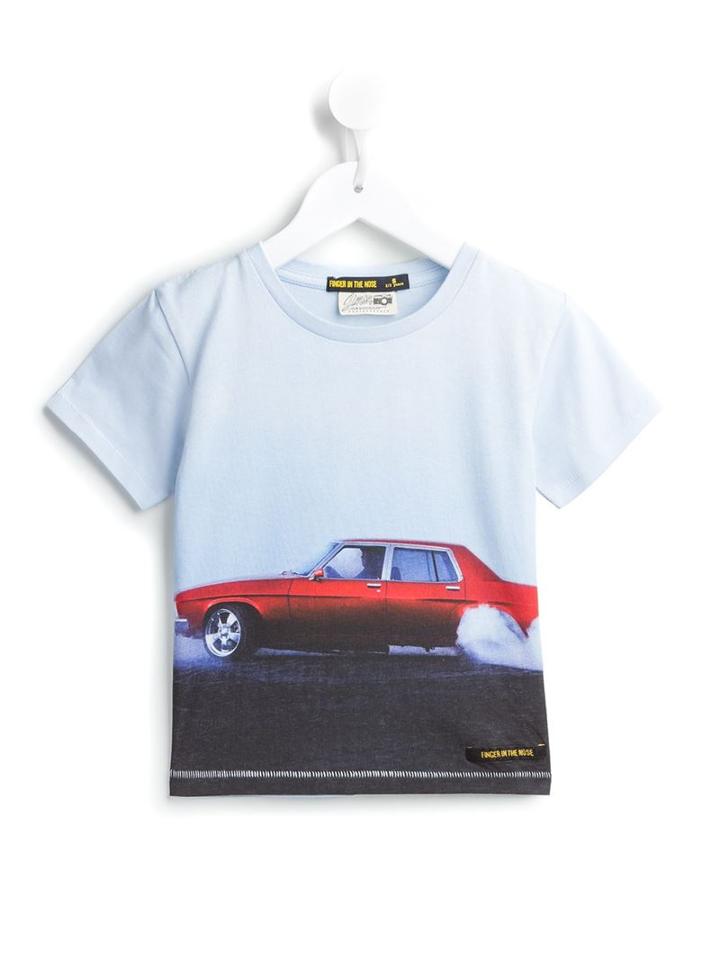 Finger In The Nose Car Print T-shirt