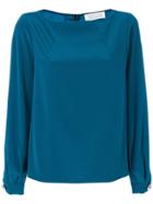 Ellery Off Shoulder Ruffle Sleeve Top - Black
