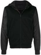 Prada Hooded Zip Jacket - Black