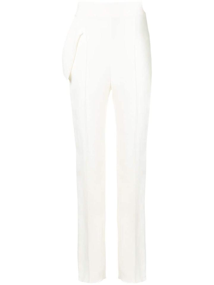 Maticevski Toreador Pencil Trousers - White
