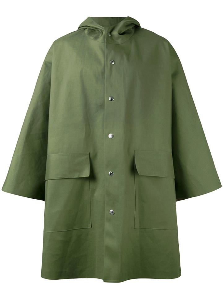 Mackintosh Oversized Raincoat - Green