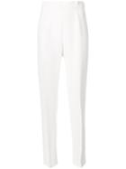Moschino Vintage High Waist Tailored Trousers - Nude & Neutrals