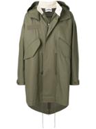 Oamc Relaxed Parka Coat - Green