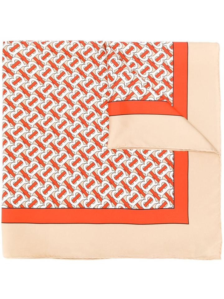 Burberry Monogram Scarf - Neutrals