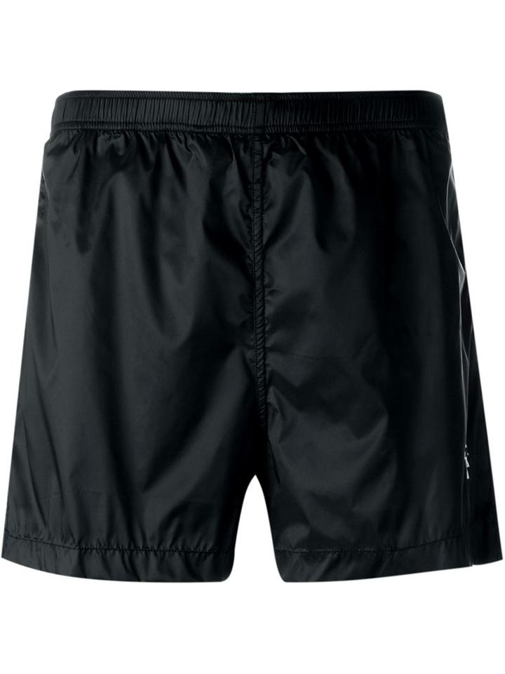 Marcelo Burlon County Of Milan 'cruz' Swim Shorts, Men's, Size: Small, Black, Polyamide