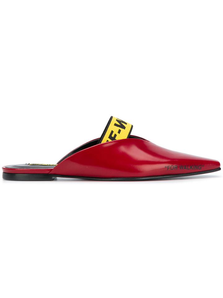 Off-white For Walking Slippers - Red