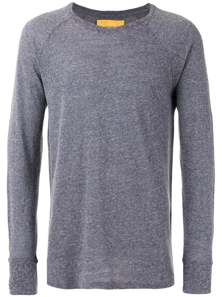 Journal Plain Sweatshirt, Men's, Size: Large, Grey, Wool/viscose/linen/flax